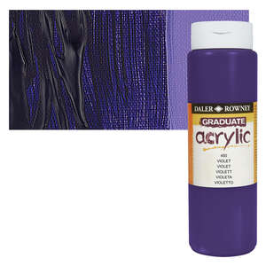 Daler Rowney Graduate Akrilik 500 Ml Violet - 1