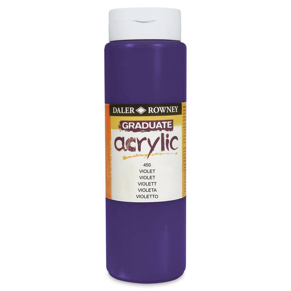 Daler Rowney Graduate Akrilik 500 Ml Violet - 3