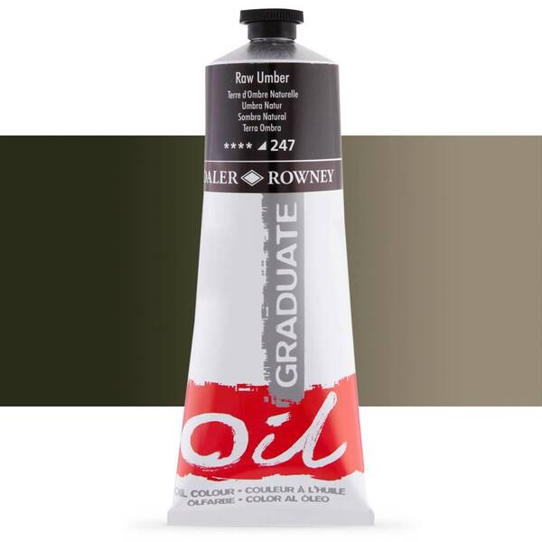 Daler Rowney Graduate Yağlı Boya 200 Ml Raw Umber - 1