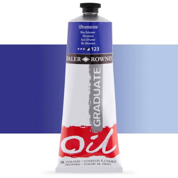 Daler Rowney Graduate Yağlı Boya 200 Ml Ultramarine - 1