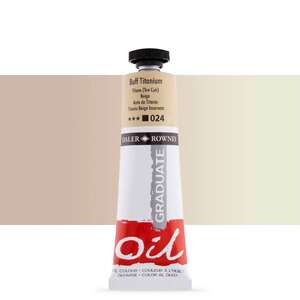 Daler Rowney Graduate Yağlı Boya 38 Ml Buff Titanium - Daler Rowney