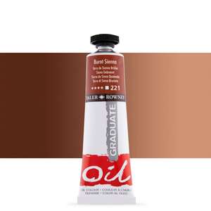 Daler Rowney Graduate Yağlı Boya 38 Ml Burnt Sienna - Daler Rowney