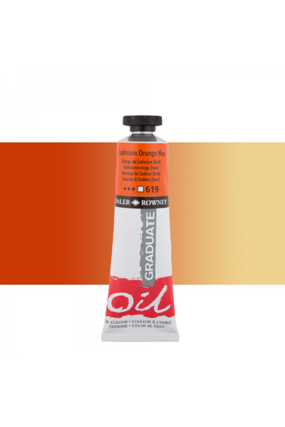 Daler Rowney Graduate Yağlı Boya 38 Ml Cadmium Orange Hue - 1