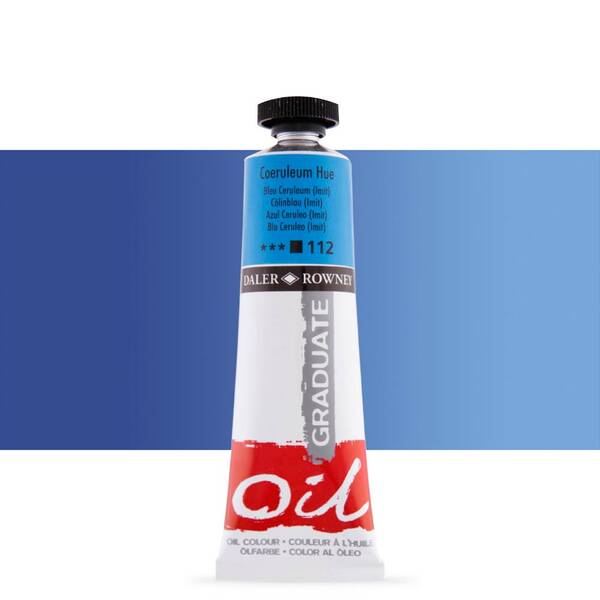 Daler Rowney Graduate Yağlı Boya 38 Ml Coeruleum Hue - 1