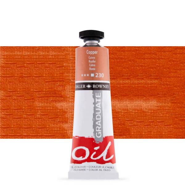 Daler Rowney Graduate Yağlı Boya 38 Ml Copper - 1