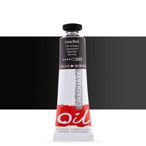 Daler Rowney Graduate Yağlı Boya 38 Ml Lamp Black - Daler Rowney