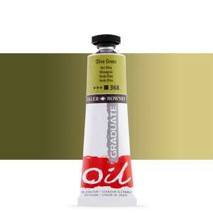 Daler Rowney Graduate Yağlı Boya 38 Ml Olive Green - Daler Rowney