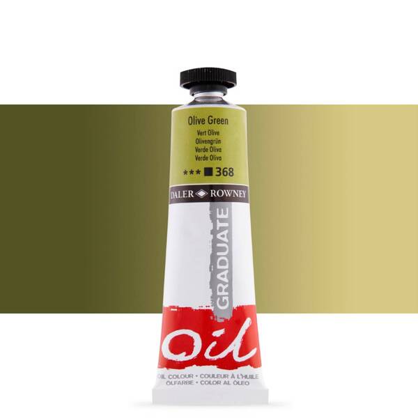 Daler Rowney Graduate Yağlı Boya 38 Ml Olive Green - 1