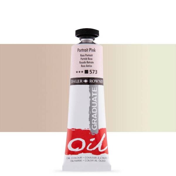 Daler Rowney Graduate Yağlı Boya 38 Ml Portrait Pink - 1