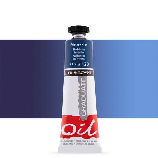 Daler Rowney Graduate Yağlı Boya 38 Ml Primary Blue - 1