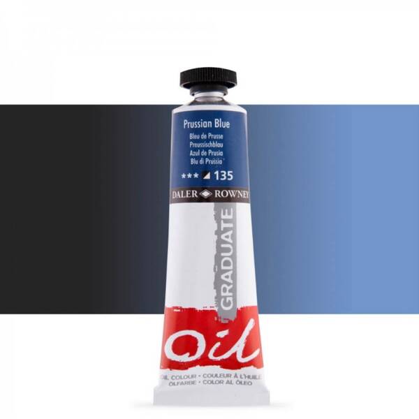 Daler Rowney Graduate Yağlı Boya 38 Ml Prussian Blue - 1