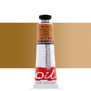 Daler Rowney - Daler Rowney Graduate Yağlı Boya 38 Ml Raw Sienna