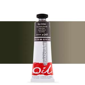 Daler Rowney Graduate Yağlı Boya 38 Ml Raw Umber - Daler Rowney