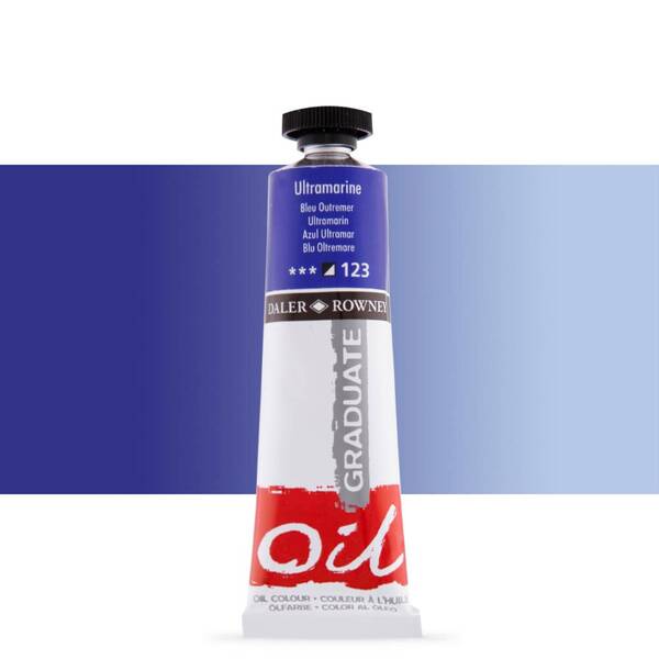 Daler Rowney Graduate Yağlı Boya 38 Ml Ultramarine - 1