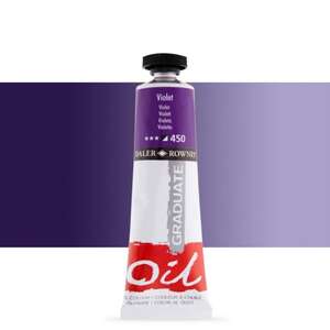  - Daler Rowney Graduate Yağlı Boya 38 Ml Violet