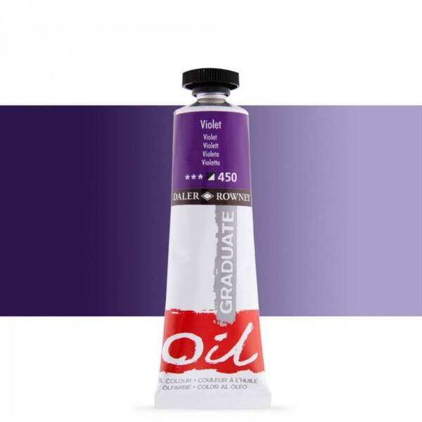 Daler Rowney Graduate Yağlı Boya 38 Ml Violet - 1