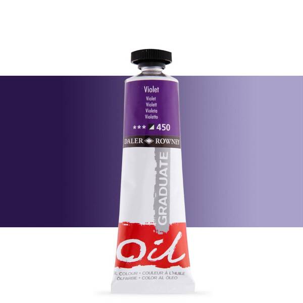 Daler Rowney Graduate Yağlı Boya 38 Ml Violet - 1