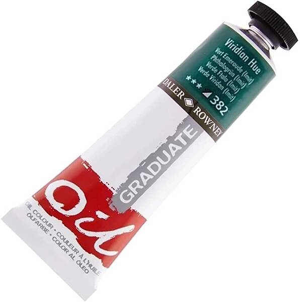 Daler Rowney Graduate Yağlı Boya 38 Ml Viridian Hue