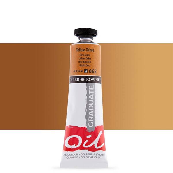 Daler Rowney Graduate Yağlı Boya 38 Ml Yellow Ochre - 1