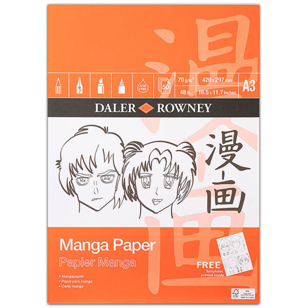 Daler Rowney Manga Marker Defterler - 2
