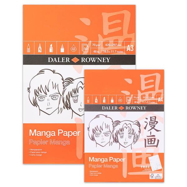 Daler Rowney Manga Marker Defterler - 1