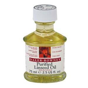 Daler Rowney Oil Medium Purified Linseed Oil 75Ml - 1