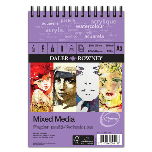 Daler Rowney Optima Mixed Media Defterler - 4