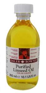 Daler Rowney Purified Linseed Oil 300 Ml - Daler Rowney