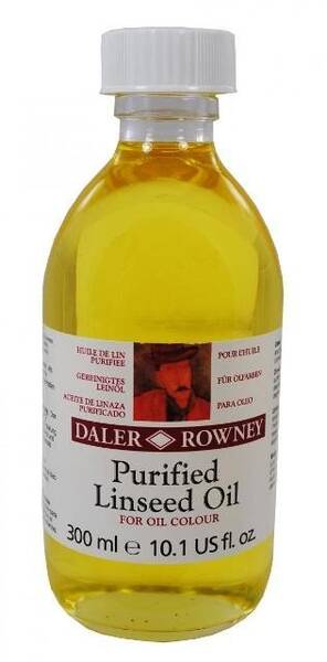 Daler Rowney Purified Linseed Oil 300 Ml - 1