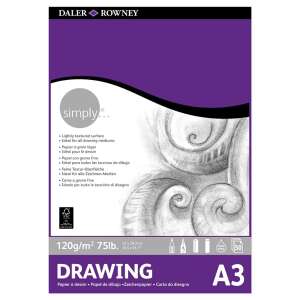 Daler Rowney Simply Eskiz Defteri A3 120gr 50 Sayfa - Daler Rowney