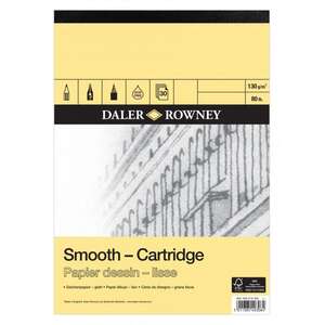 Daler Rowney Smooth Cartridge Eskiz Defteri A5 130Gr 30 Yaprak - Daler Rowney