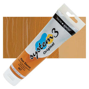 Daler Rowney System 3 Original Akrilik Boya 150 Ml 667 Raw Sienna - 1