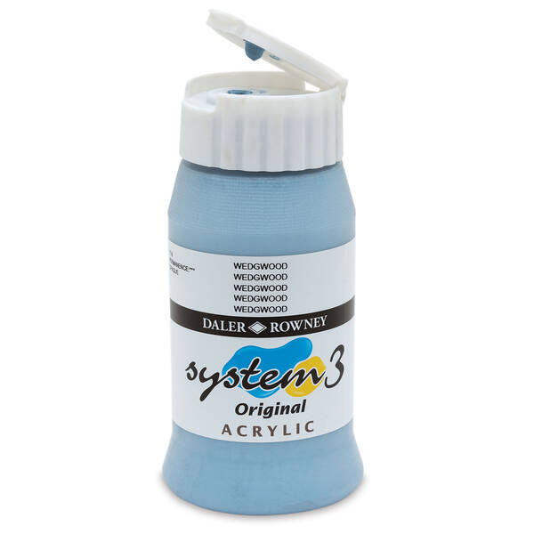 Daler Rowney System 3 Original Akrilik Boya 500 Ml Wedgwood - 3