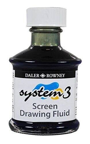 Daler Rowney System 3 Screen Drawing Fluid 75Ml - 1