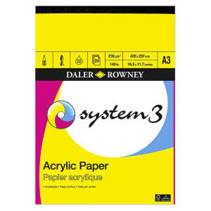 Daler Rowney System3 Pad Akrilik Boya Defterleri - 2