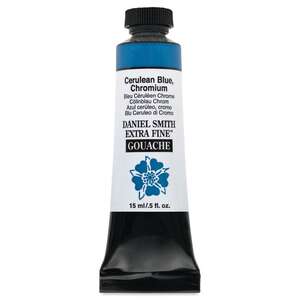 Daniel Smith Extra Fine Guaj Boya 15 Ml Seri 2 Cerulean Blue Chromium - 3