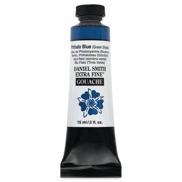 Daniel Smith Extra Fine Guaj Boya 15 Ml Seri 1 Phthalo Blue Green Shade - 3