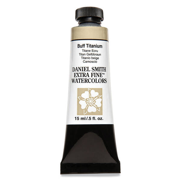Daniel Smith Extra Fine Tüp Suluboya 15 Ml Seri 1 Buff Titanium - 3