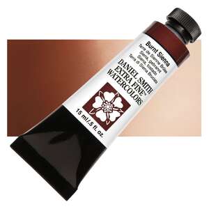 Daniel Smith Extra Fine Tüp Suluboya 15 Ml Seri 1 Burnt Sienna - 1