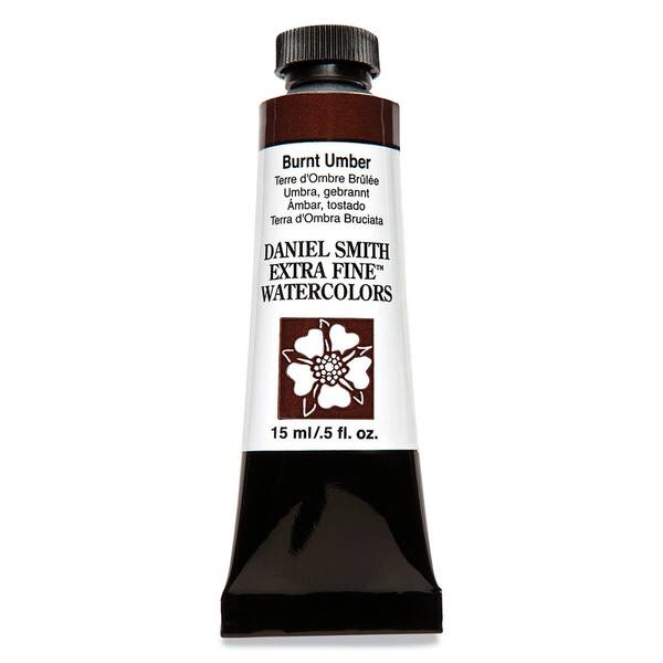 Daniel Smith Extra Fine Tüp Suluboya 15 Ml Seri 1 Burnt Umber - 3