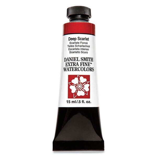 Daniel Smith Extra Fine Tüp Suluboya 15 Ml Seri 1 Deep Scarlet - 3
