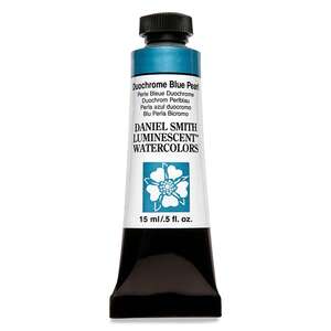 Daniel Smith Extra Fine Tüp Suluboya 15 Ml Seri 1 Duochrome Blue Pearl - 3