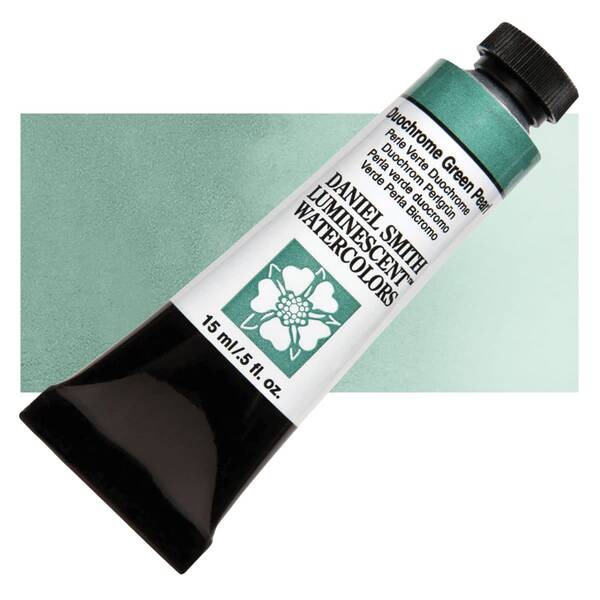 Daniel Smith Extra Fine Tüp Suluboya 15 Ml Seri 1 Duochrome Green Pearl - 1