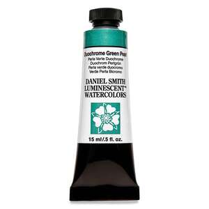 Daniel Smith Extra Fine Tüp Suluboya 15 Ml Seri 1 Duochrome Green Pearl - 3