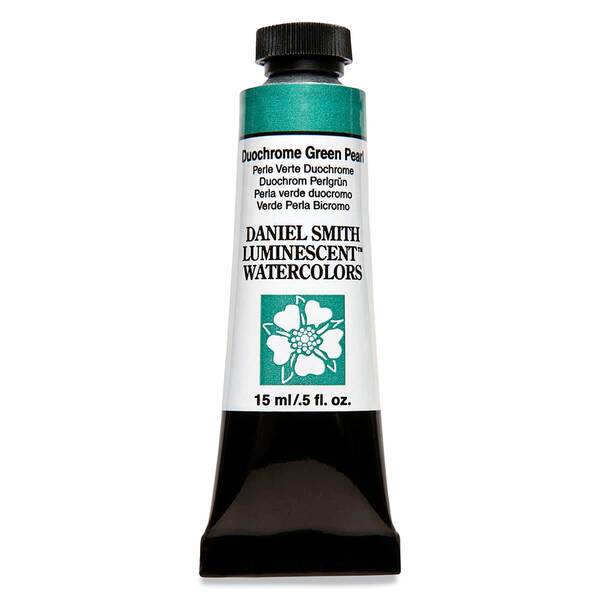 Daniel Smith Extra Fine Tüp Suluboya 15 Ml Seri 1 Duochrome Green Pearl - 3