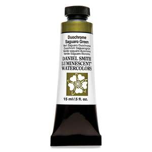 Daniel Smith Extra Fine Tüp Suluboya 15 Ml Seri 1 Duochrome Saguaro Green - 3