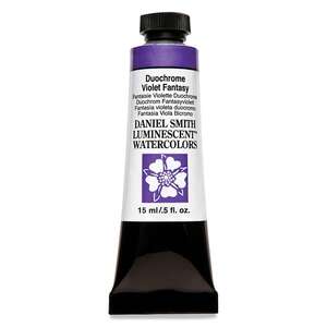 Daniel Smith Extra Fine Tüp Suluboya 15 Ml Seri 1 Duochrome Violet Fantasy - 3