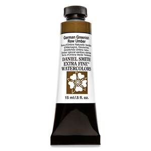 Daniel Smith Extra Fine Tüp Suluboya 15 Ml Seri 1 German Greenish Raw Umber - 3