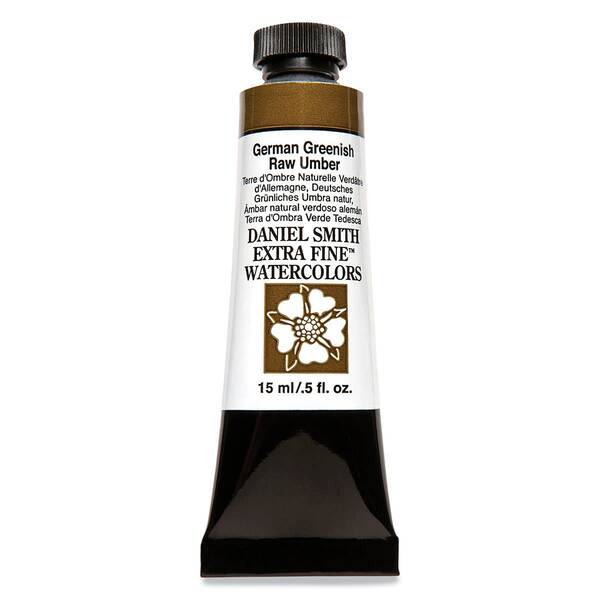 Daniel Smith Extra Fine Tüp Suluboya 15 Ml Seri 1 German Greenish Raw Umber - 3