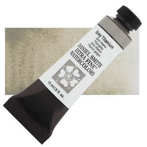 Daniel Smith Extra Fine Tüp Suluboya 15 Ml Seri 1 Gray Titanium - 1